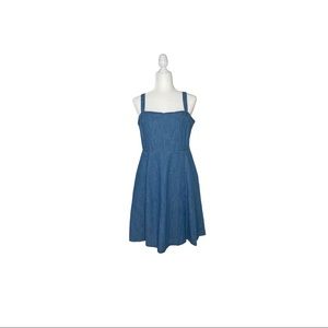 Gap Skater denim dress size 10